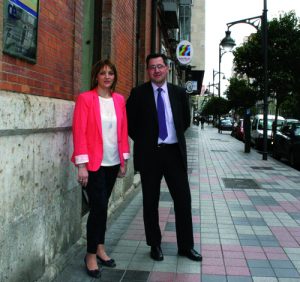 Susana Vicente y David Pérez son responsables de Agro Consulting en Castilla y León