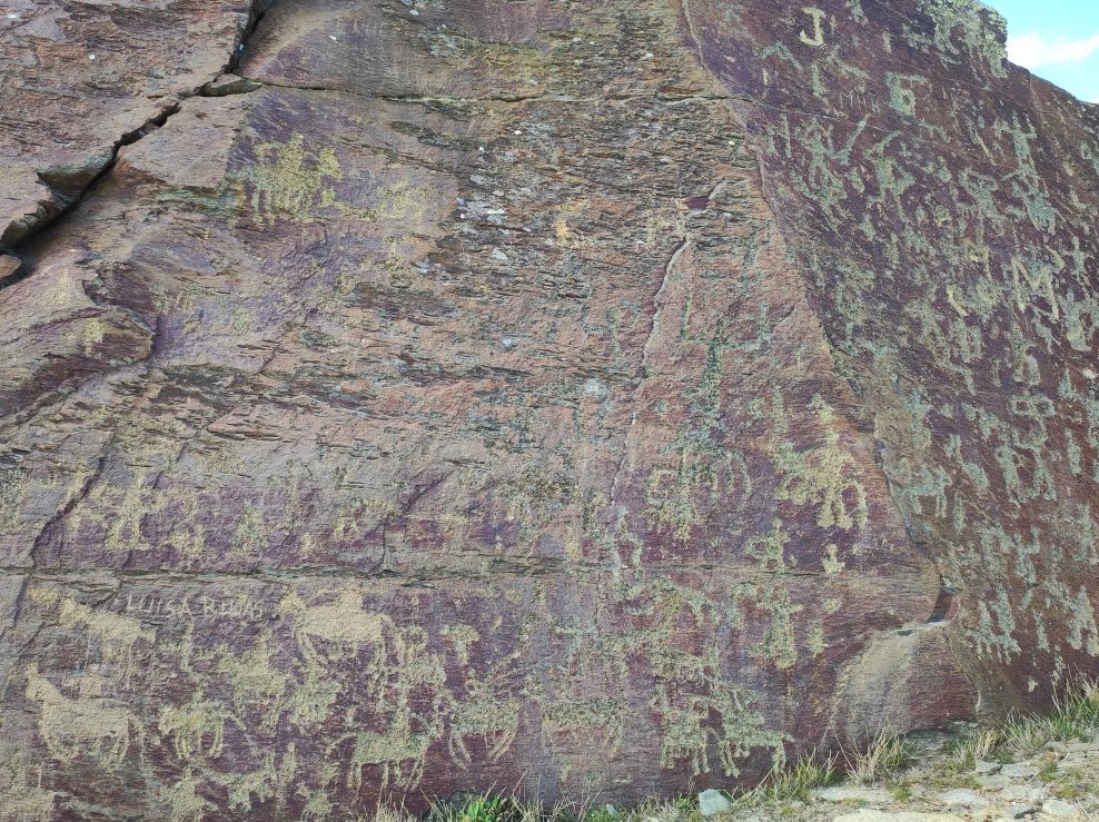Petroglifos de Domingo García. Foto: @enpueblo